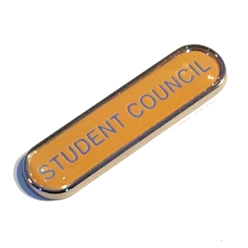 STUDENT COUNCIL bar badge
